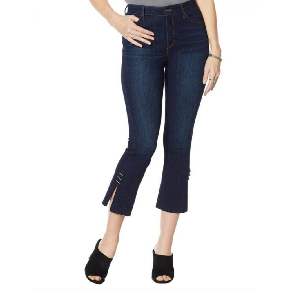 🆕 SKINNYGIRL SIZE 20 SOPHISTICATED JULIE HIGH RISE CROP FLARE JEANS NWT